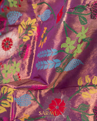 Purple Silk By Silk Kota Paithani