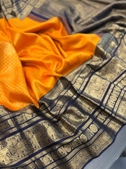 Premium Pure Brocade Kanchi