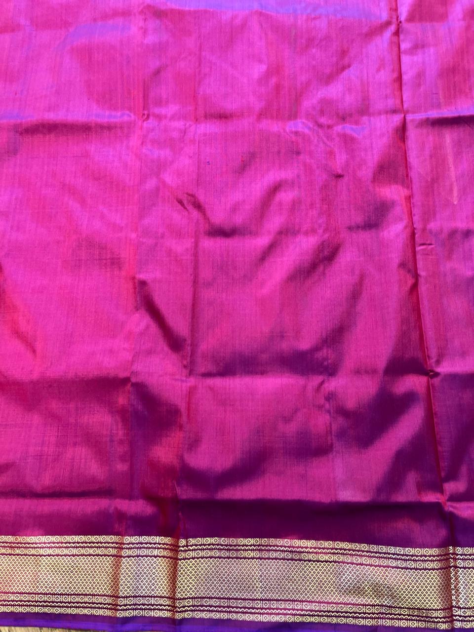 White , Black and Red Twill ikkat