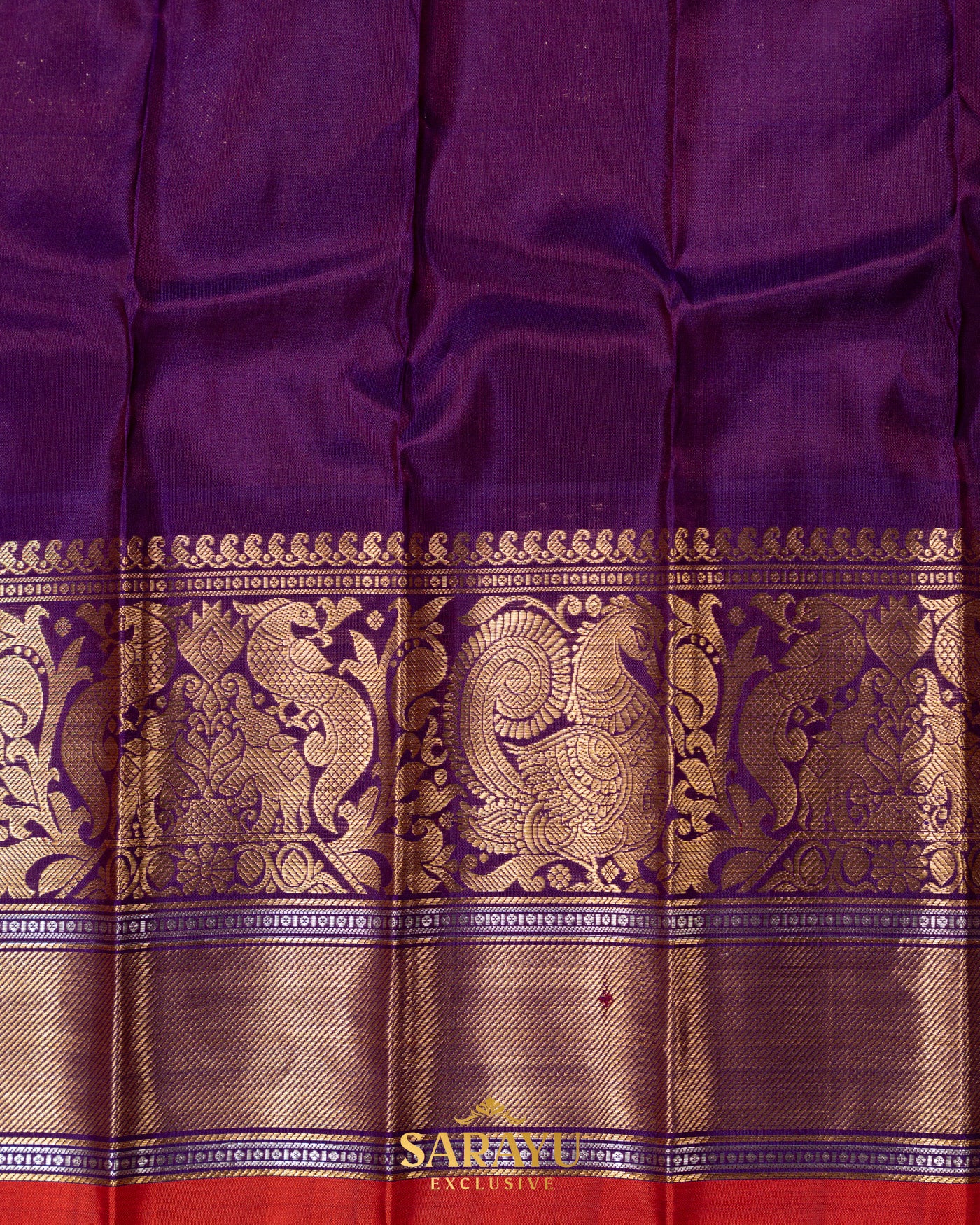 Light Sapota Shade Pure Gadwal Silk