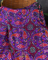 Magenta Pink Twill Patola