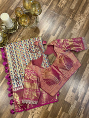 Kanchi Pattu saree