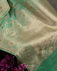 Banarasi Meenakari All Over Silk Saree