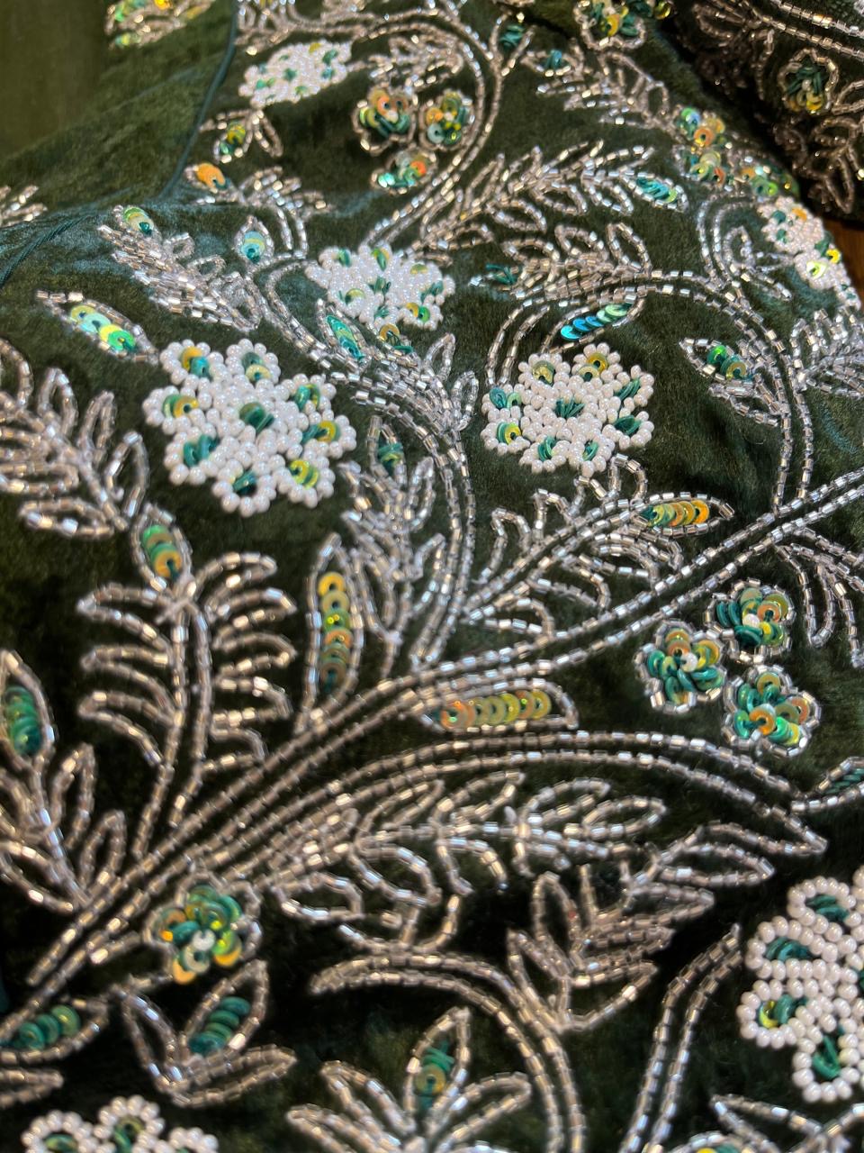 Velvet Handworked Blouse