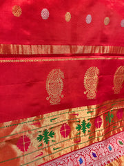 Gadwal paithani pattu saree