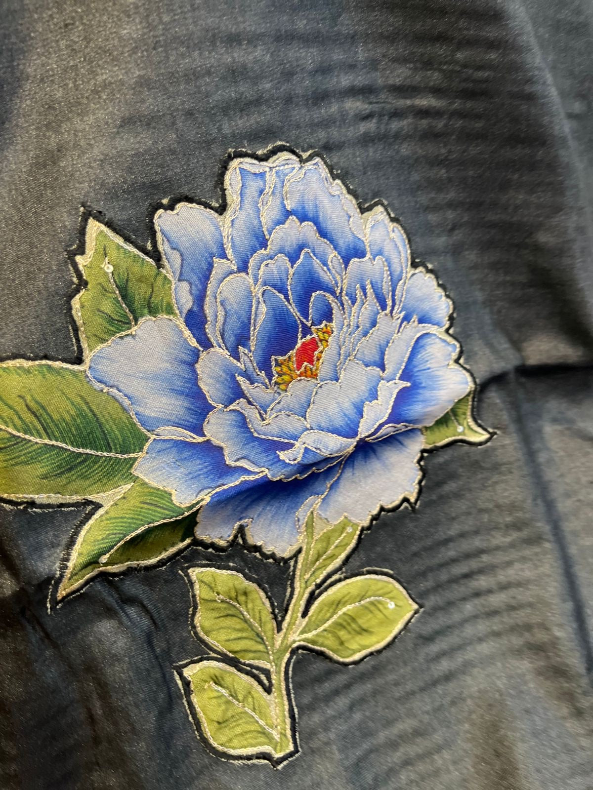 Black Shade Pure Tussar Saree