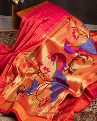 Paithani Pure Silk Saree