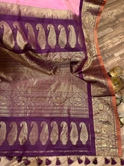 Gadwal saree ready to wear blouse