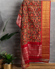 Hand Painted Kalamkari Pure Kanchi Exclusive Dupatta