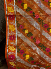 Orange Zari Kota