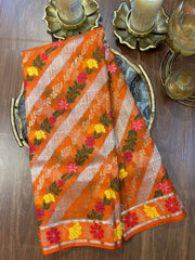 Orange Zari Kota