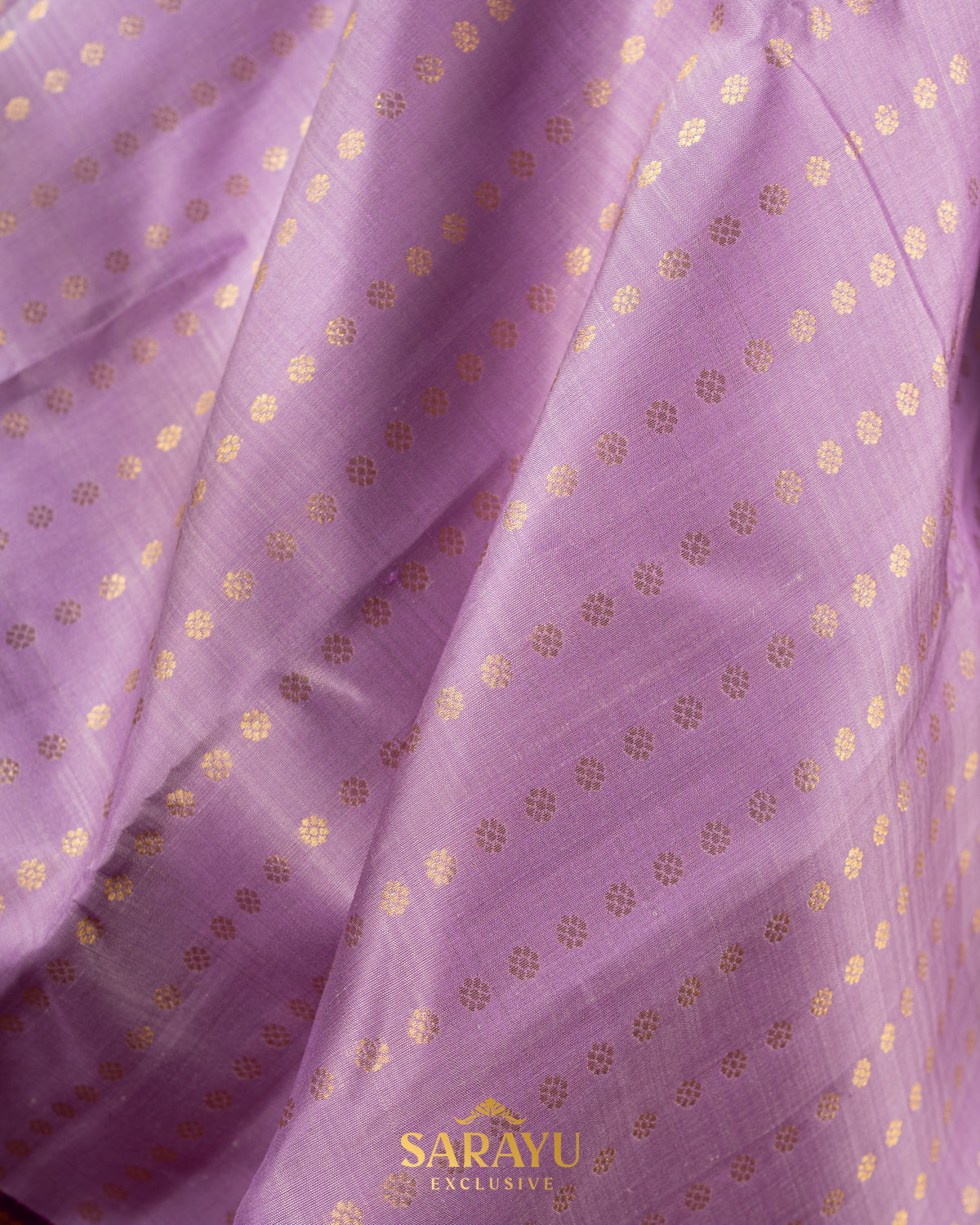 Lavender and Magenta Pink Pink Pure Kanchi Silk