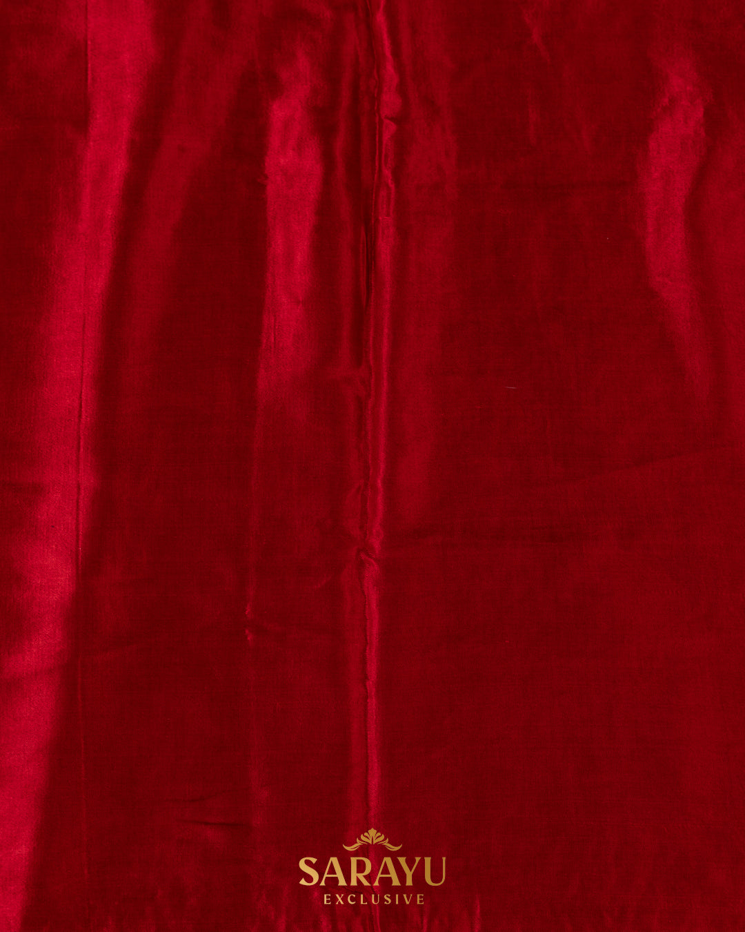 Dazzling Red German Silk Designer Saree