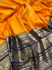 Premium Pure Brocade Kanchi