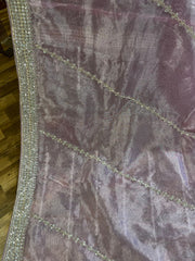 Handloom Handworked Organza Saree