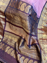 Pure Gadwal Brocade