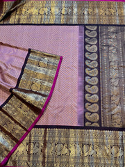 Pure Gadwal Brocade