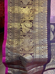 Pure Gadwal Brocade