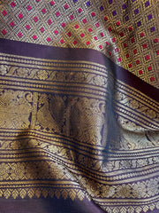 Pure Gadwal Brocade