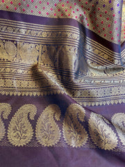 Pure Gadwal Brocade
