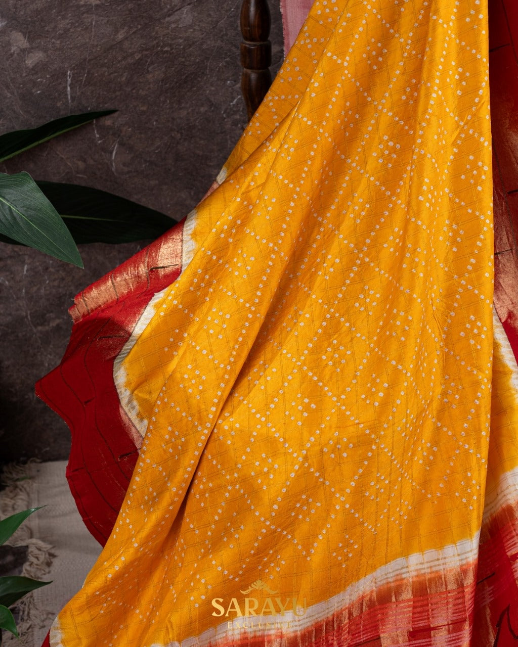 Sulfate Blue Paithani Bandhini