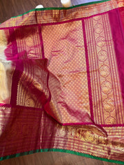 Pure Gadwal Brocade