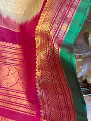 Pure Gadwal Brocade
