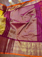 Pure Gadwal Brocade