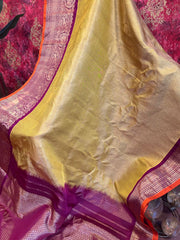 Pure Gadwal Brocade