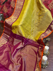 Pure Gadwal Brocade