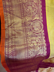 Pure Gadwal Brocade