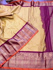 Pure Gadwal Brocade