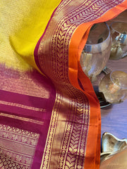 Pure Gadwal Brocade