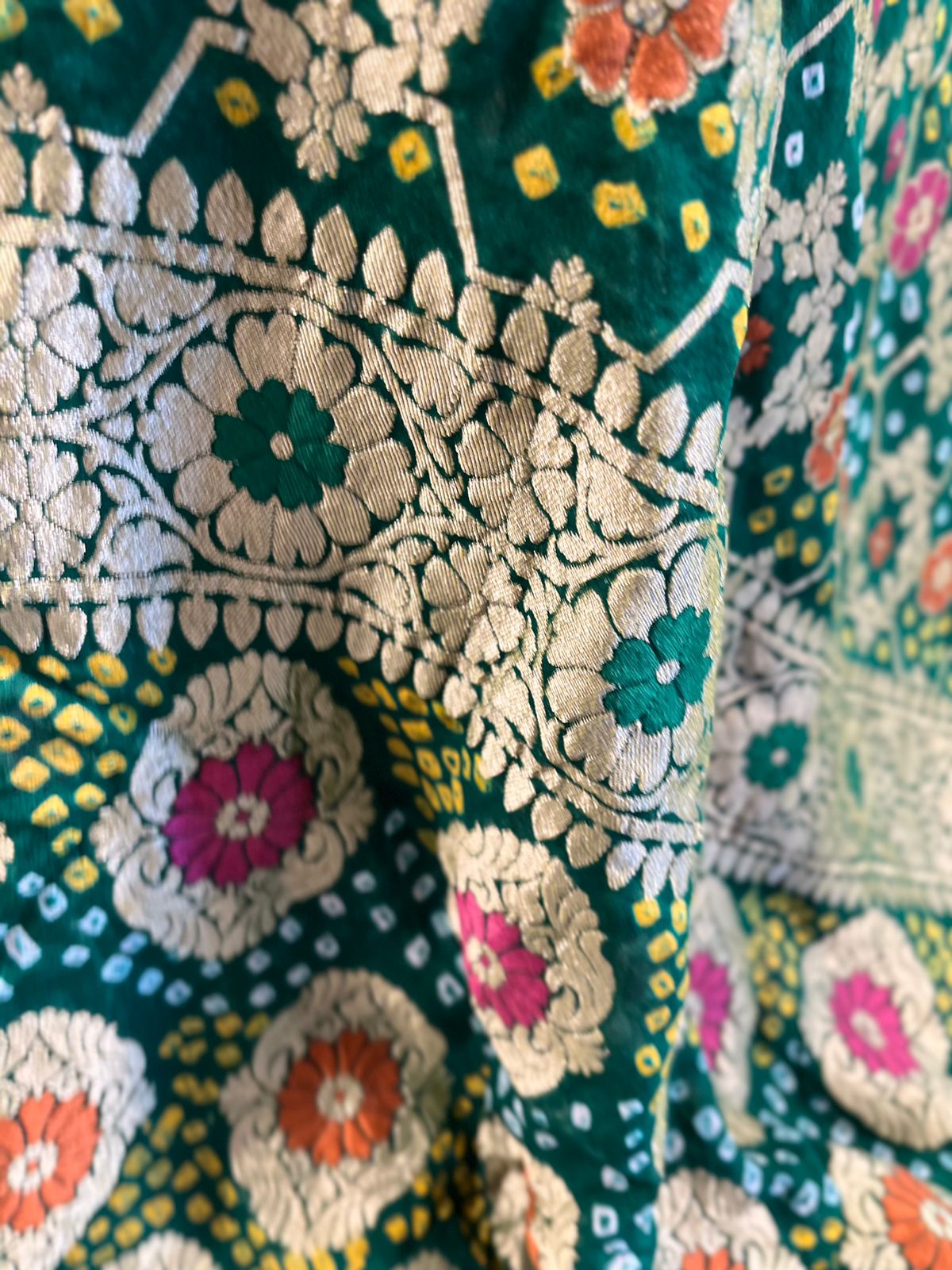 Banarasi Bandhini Exquisite Georgette