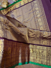 Pure Gadwal Brocade