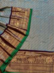 Pure Gadwal Brocade