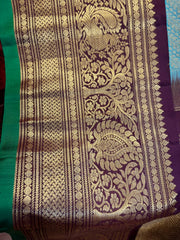 Pure Gadwal Brocade