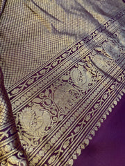 Pure Gadwal Brocade