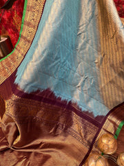 Pure Gadwal Brocade