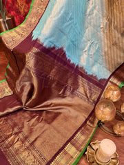 Pure Gadwal Brocade