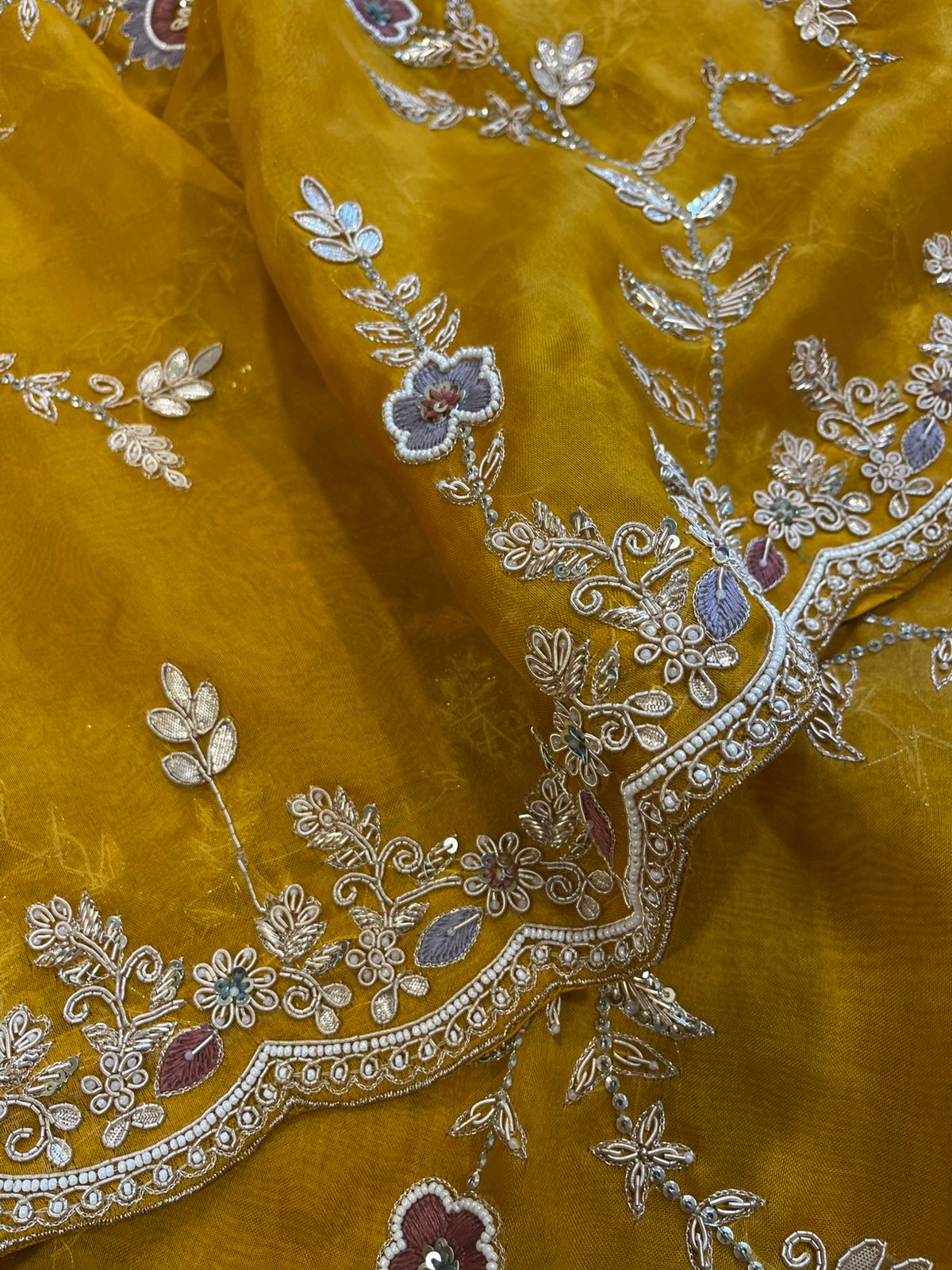 Pure Handloom Sunshine Organza