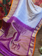 Pure Gadwal Brocade