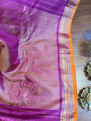 Pure Gadwal Brocade