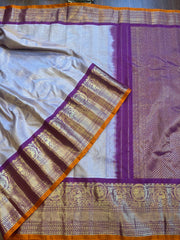 Pure Gadwal Brocade