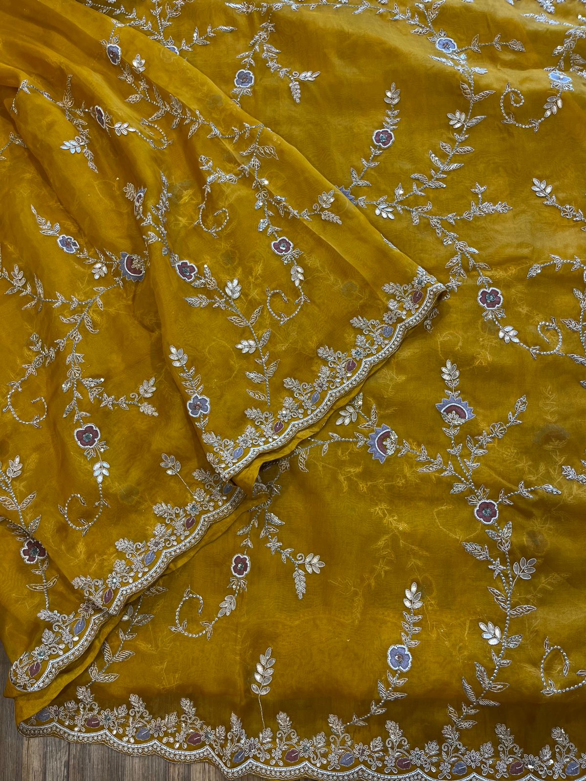 Pure Handloom Sunshine Organza