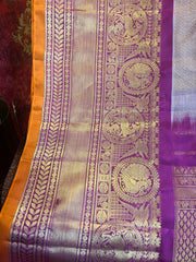 Pure Gadwal Brocade