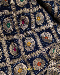 Masterpiece Deep Navy Banarasi