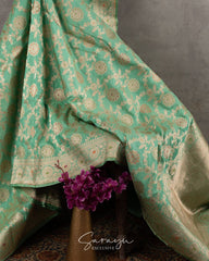 Banarasi Meenakari All Over Silk Saree