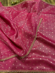 Pink Fancy Kota Silk