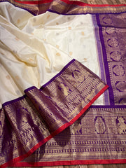 Gadwal saree ready to wear blouse